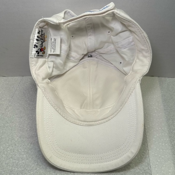 Walt Disney World Tinker Bell Light Up Hat Baseball Cap white adjustable Rare main image 6
